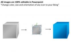 3d cubes process style 1 powerpoint presentation slides