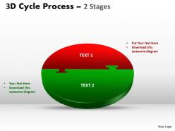 14571589 style puzzles circular 2 piece powerpoint presentation diagram infographic slide