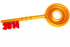 3d key graphic stock photo