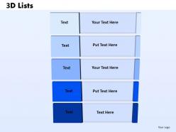 3d list diagram