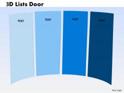 3d lists door 4 1