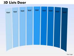 3d lists door 9 diagram 43