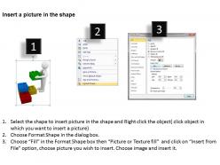 3d Man Arranging Colorful Toy Blocks Ppt Graphics Icons Powerpoint