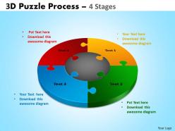 12494602 style puzzles circular 4 piece powerpoint presentation diagram infographic slide