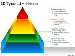 86349159 style layered pyramid 4 piece powerpoint presentation diagram infographic slide