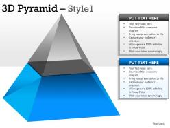 3d pyramid style 1 powerpoint presentation slides