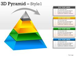 3d pyramid style 1 powerpoint presentation slides