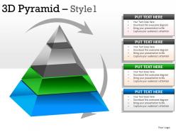 3d pyramid style 1 powerpoint presentation slides