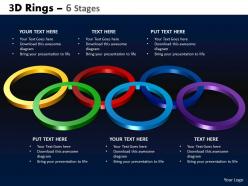 3d rings templates