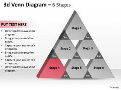 3d venn tringle diagram 6 stages 2