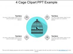 4 cage clipart ppt example