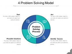 4 problem solving model sample of ppt