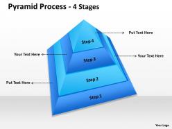 32599509 style layered pyramid 4 piece powerpoint presentation diagram infographic slide