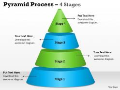 61349946 style layered pyramid 4 piece powerpoint presentation diagram infographic slide