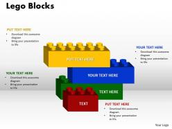 4 stages lego blocks