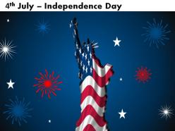 4th july independence day powerpoint presentation slides