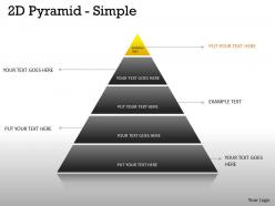 5131262 style layered pyramid 5 piece powerpoint presentation diagram infographic slide