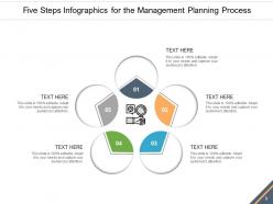 5 Steps Infographics Growth Strategy Business Success Process