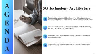 5G Technology Architecture Powerpoint Presentation Slides