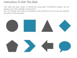 6 problem solving model powerpoint shapes