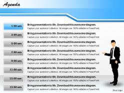 8 staged agenda process diagram 0214