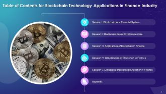 Comprehensive Training Curriculum on Blockchain Industry Applications Training Ppt