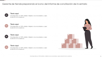 Paquetes de plantillas PPT de PowerPoint para informes de inventario