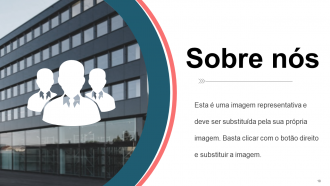 Slides de apresentação em PowerPoint do plano de comunicação do projeto