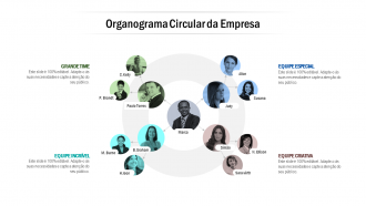 Organograma circular das empresas