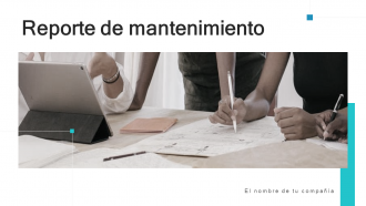 Informe de mantenimiento Tiempo empleado Tarea realizada Organización planificada