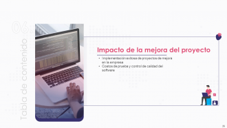 Introducción a las diapositivas de presentación de PowerPoint de mejora de proyectos de software.