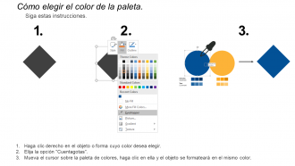 Paleta de colores para presentación verde oscuro y tostado.