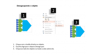 Organograma de pessoas para design plano de powerpoint de negócios