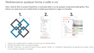 Modelo de curriculum vitae de slide único currículo visual