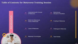 Comprehensive Training Curriculum on Metaverse Training Ppt