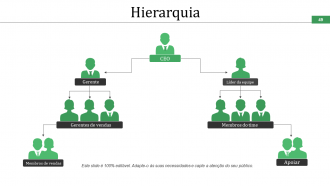 Slides de apresentação em PowerPoint do cronograma do projeto