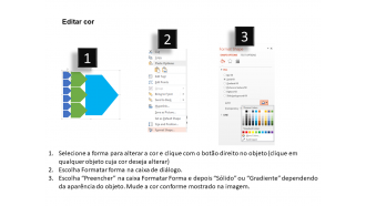 Organograma de pessoas para design plano de powerpoint de negócios