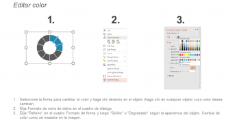 Ejemplos de iconos ppt de comparación