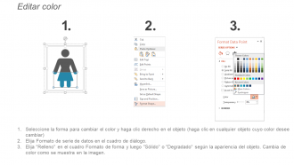 Comparación de infografías ppt.