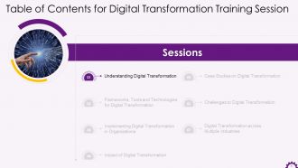 Comprehensive Training Curriculum on Digital Transformation Training PPT