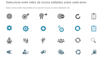 Ejemplos de iconos ppt de comparación