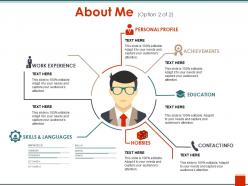 About me sample of ppt