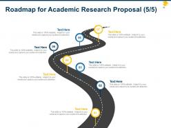 Academic research proposal powerpoint presentation slides