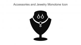 Accessories And Jewellery Monotone Icon In Powerpoint Pptx Png And Editable Eps Format