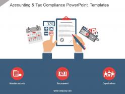 Accounting and tax compliance powerpoint templates