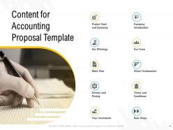 Accounting Proposal Template Powerpoint Presentation Slides