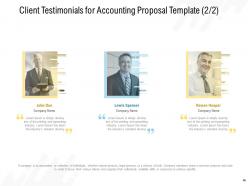 Accounting Proposal Template Powerpoint Presentation Slides