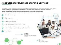 Action Plan For Starting Business Proposal Powerpoint Presentation Slides