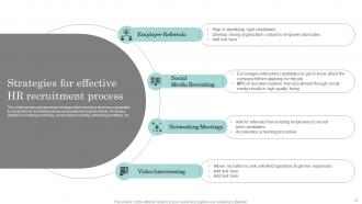 Actionable Recruitment And Selection Planning Process Complete Deck Idea Informative