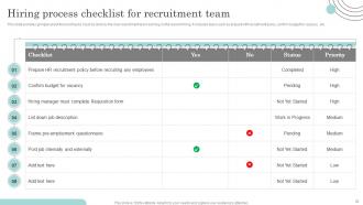 Actionable Recruitment And Selection Planning Process Complete Deck Visual Informative